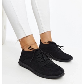 D/GMR Zahira sneakers i svart tyg