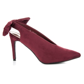 Cm Paris Mockapumpar med rosett rosa