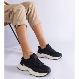 D/CEO Svarta damsportsneakers Imperio