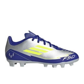 Adidas f50 klubb fg/mg messi ih0926 fotbollsskor blå