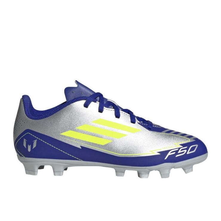 Adidas f50 klubb fg/mg messi ih0926 fotbollsskor blå