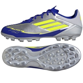 Adidas F50 League Messi 2G/3G AG JR8057 Silverblå skor silver-
