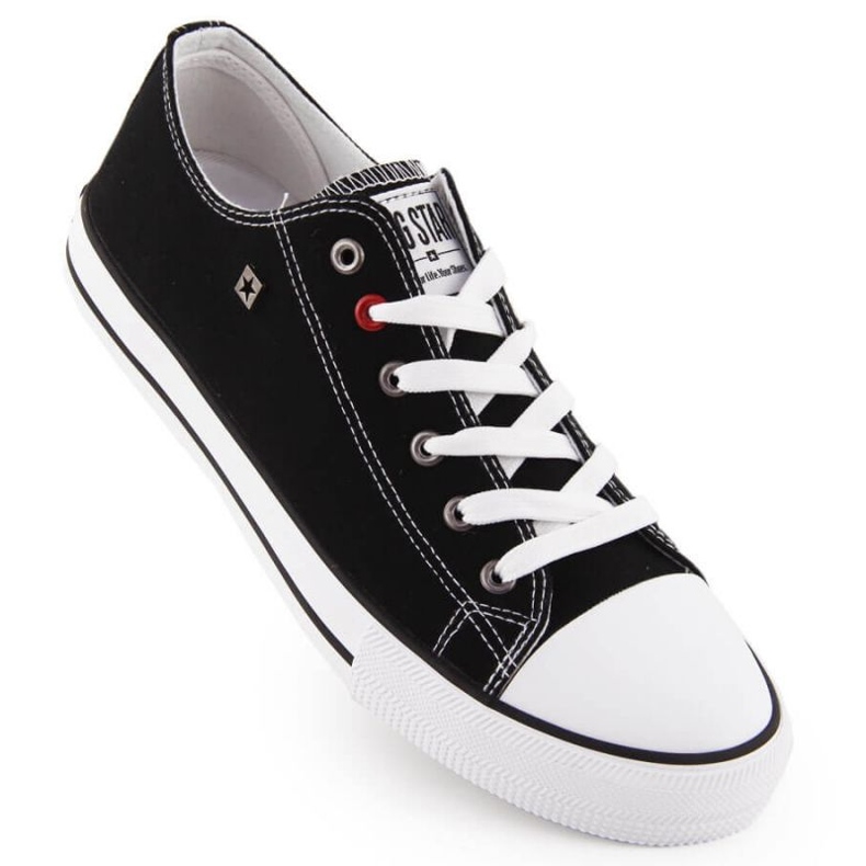 Herrklassiker Big Star Int2077a Black Sneakers svart