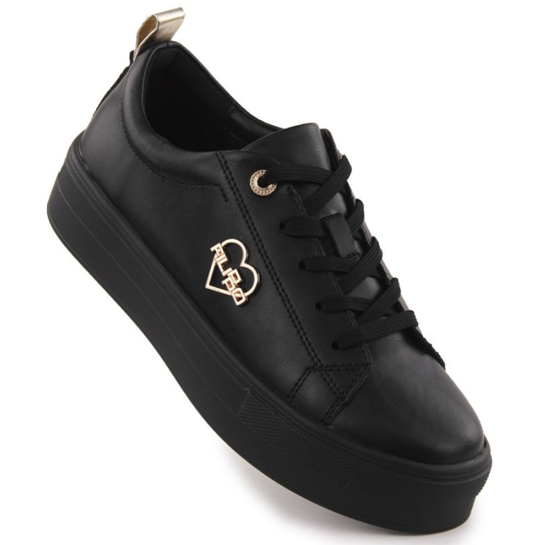 Skor på Filippo Paw586b svart plattform