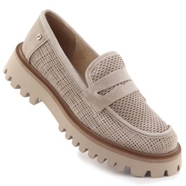 Kvinnor loafers filippo paw591 beige