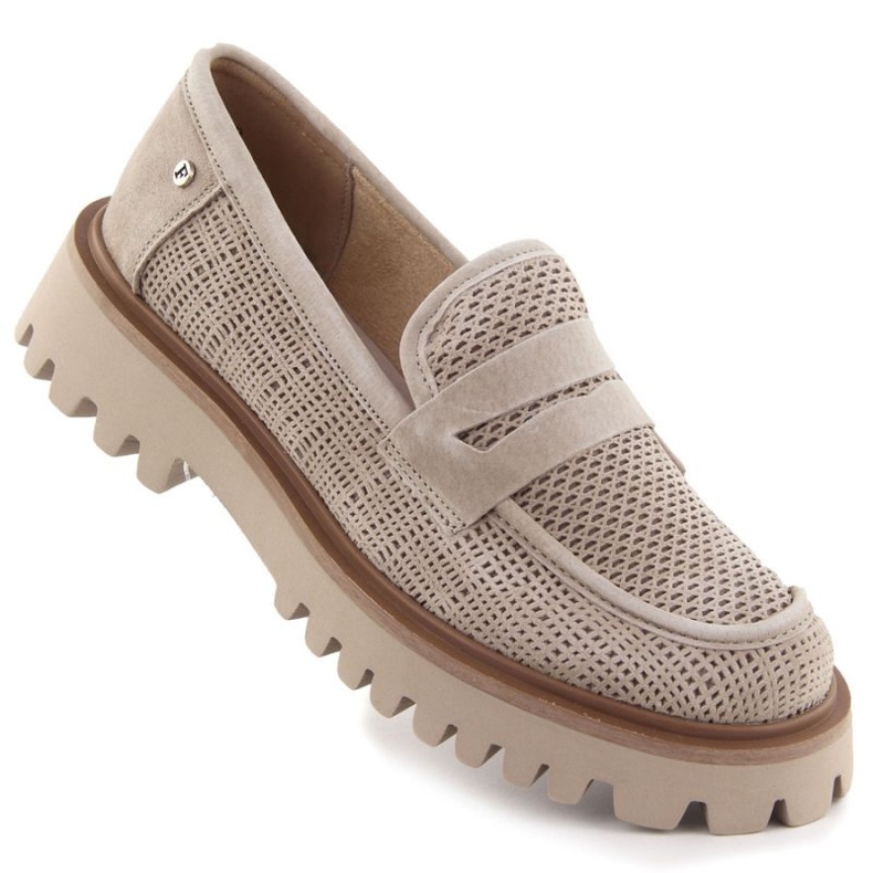 Kvinnor loafers filippo paw591 beige
