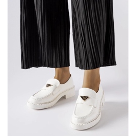 D/CEO Milne vita mockasiner för kvinnor