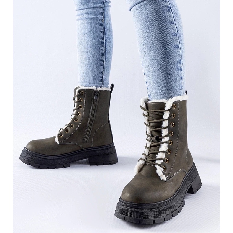 D/CEO Gröna isolerade stövlar från Tadasuni