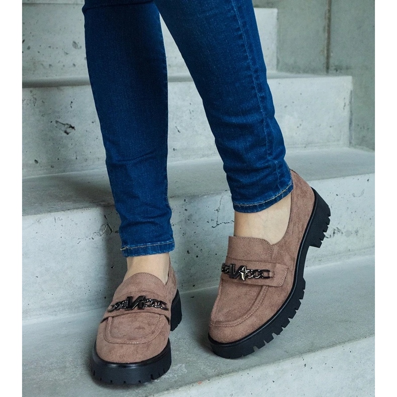 D/CEO Vinceza loafers i brun mocka