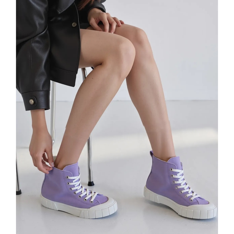 Kvinnors arvel lila sneakers violett