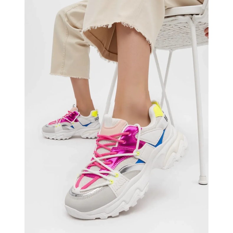 Kvinnors sneakers Zelora Rose Red mångfärgad