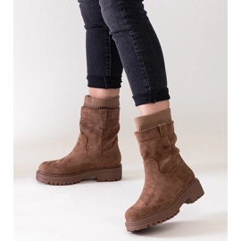 D/CEO Bruna slip-on ankelboots med en Ralia-strumpa