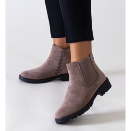 D/CEO Bruna klassiska avslappnade stövlar med Eco-Zamsz Salara