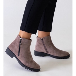 D/CEO Bruna stövlar med metallinlägg, ekomocka Branda