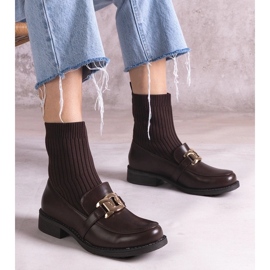 D/CEO Bruna stövlar med ovandel i tyg från Krisa