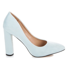 Vices New Collection Mocka pumpar på en pelare blå