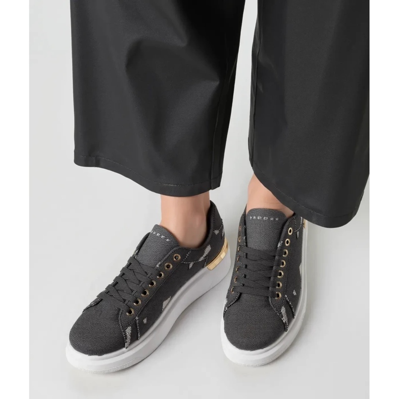 Kvinnors sneakers loren svart