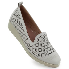 Kvinnors skor på höjden av OpenWork Beige M. Daszyński MR1628-20