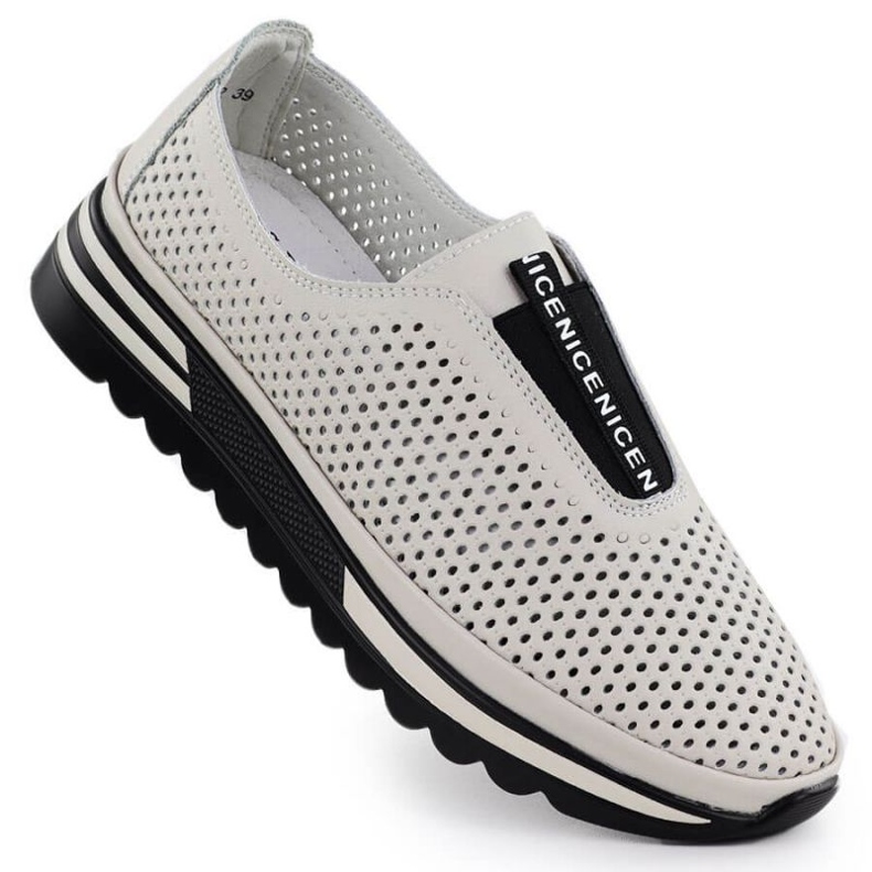 S.Barski Öppna skor S. Barski LR51-672 Beige