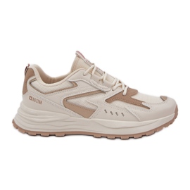 Kvinnors sportskor Big Star NN274A096 HI-POLISH BEIGE SYSTEM