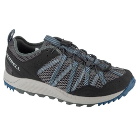 Merrell Wildwood Aerosport J036115 Black-Szare skor svart