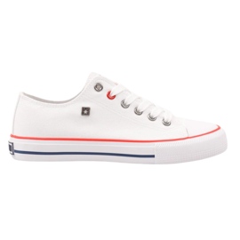 Kvinnors sneakers Big Star NN274656 Vit