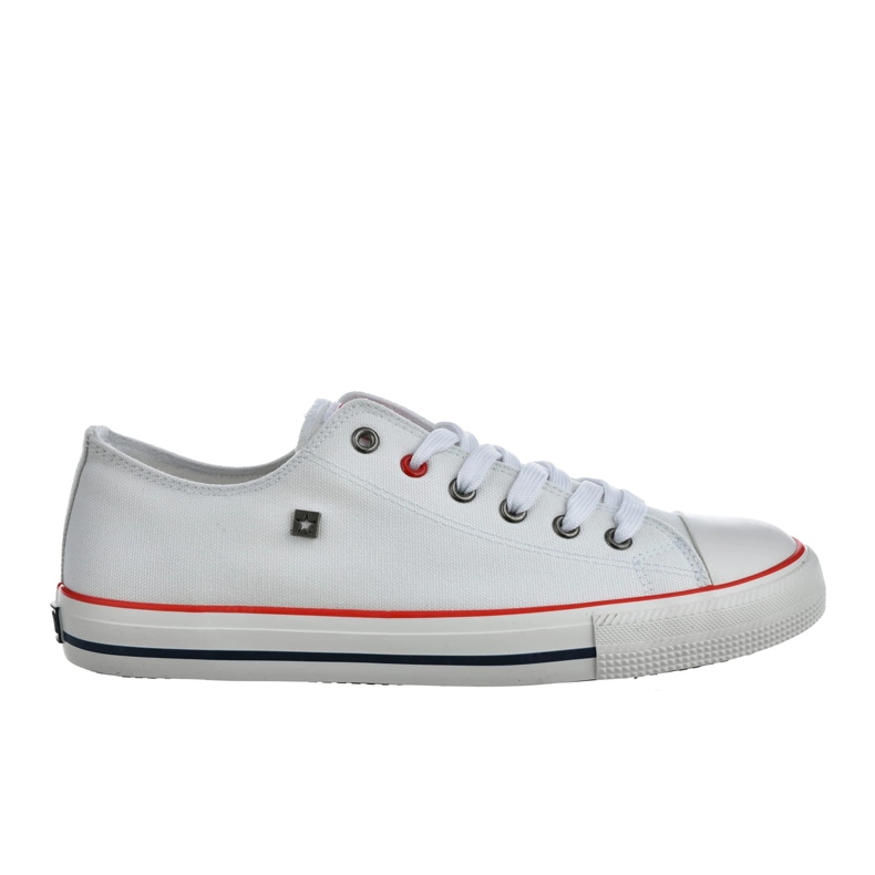 Herrskor Big Star NN174301 Vita sneakers
