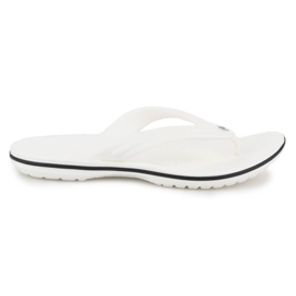 Mäns flip-flops crocs crocband flip 11033-100 vit