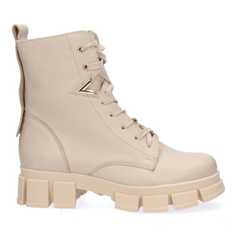 Polbut Kvinnors läder vanilj Verona Pollonus 5-1583-007