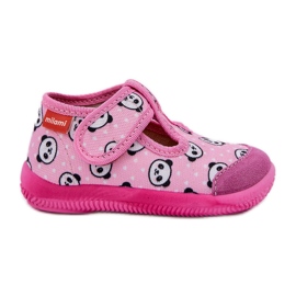 Slyckor Milami Flexibel Pink Panda Ambette -kardborrband rosa