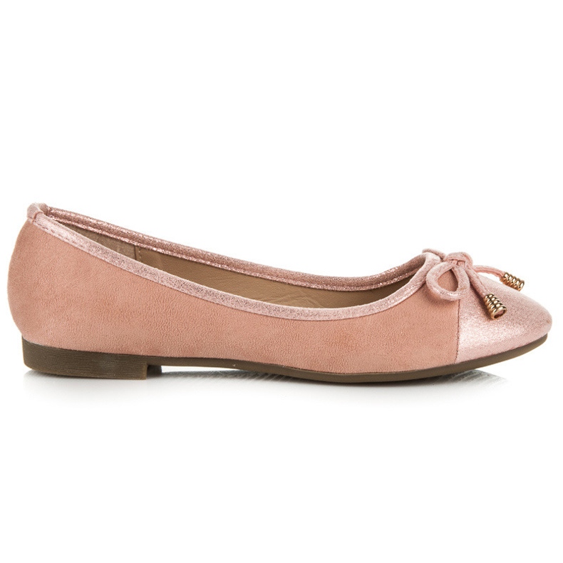 Super Me Mocka ballerinor rosa