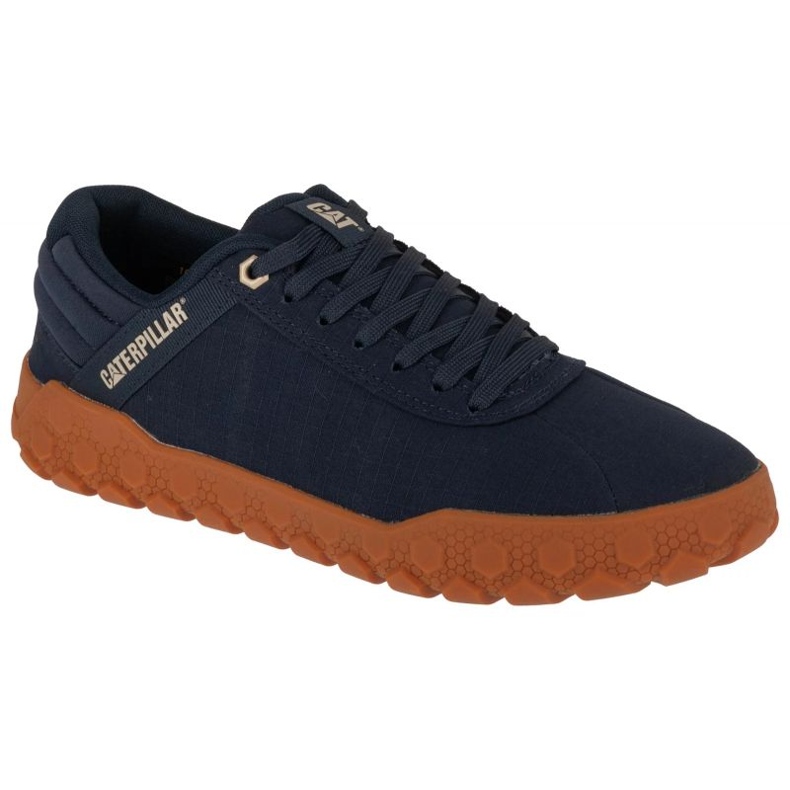 Caterpillar Hex+ Canvas P726264 Navy Blue Shoes blå