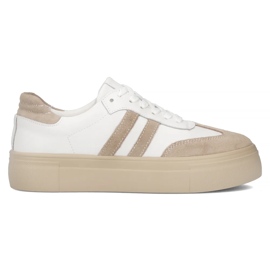 Filippo DP6841/24 lädersneakers vit