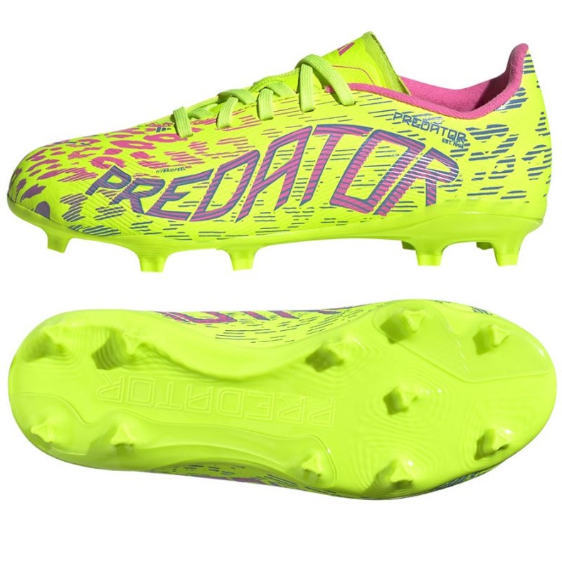 Adidas Predator League FG/MG ID3748 fotbollsskor gul