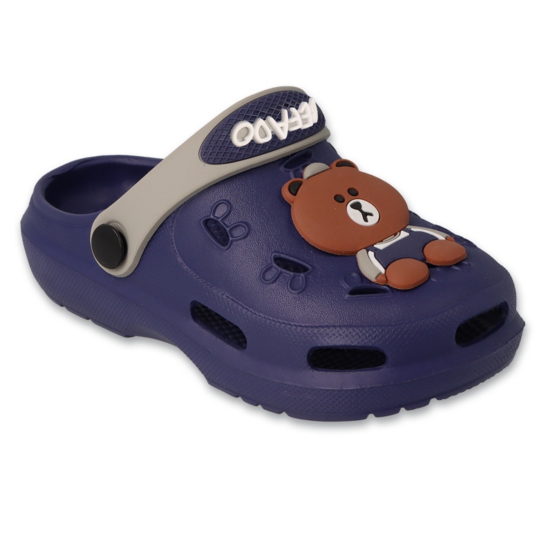 Befado barns marinblå flip flops 159p112 björnar