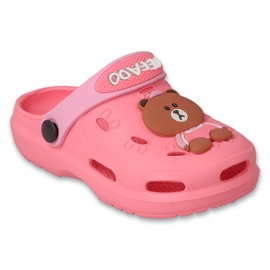 Befado rosa barns flip flops 159p114 björnar
