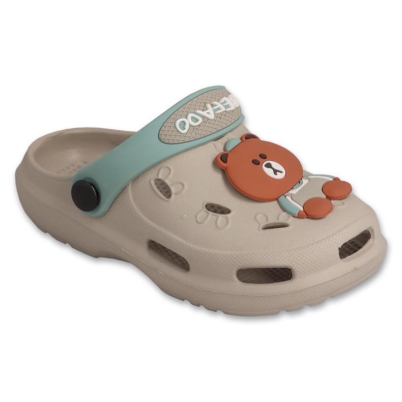 Befado barns flip beige 159p113 björnar