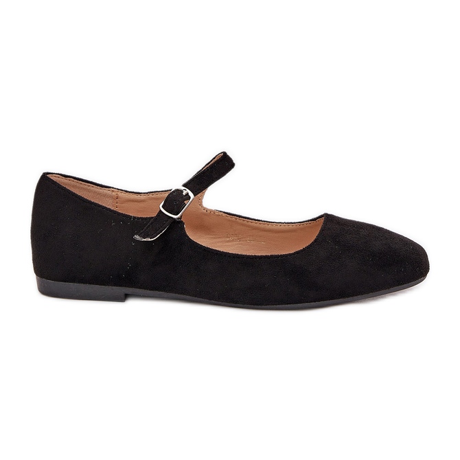 Black Bale Ballerinas svart