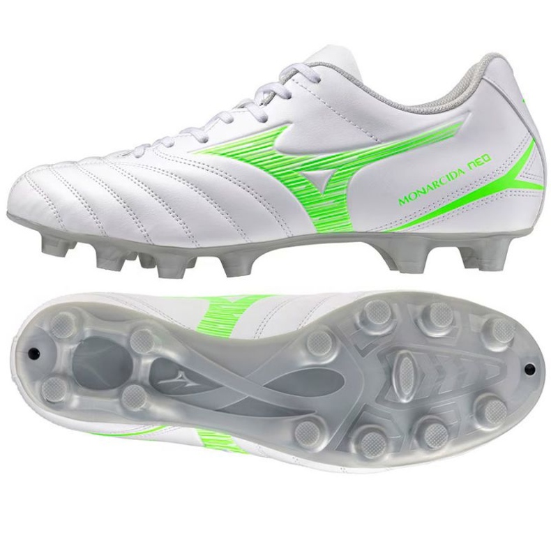 Mizuno Mizuno Neo III Välj P1GA252537 fotbollsskor vit