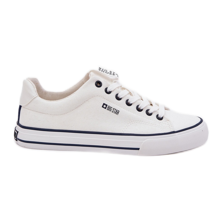 Big Star NN174017 Mäns låga sneakers vit