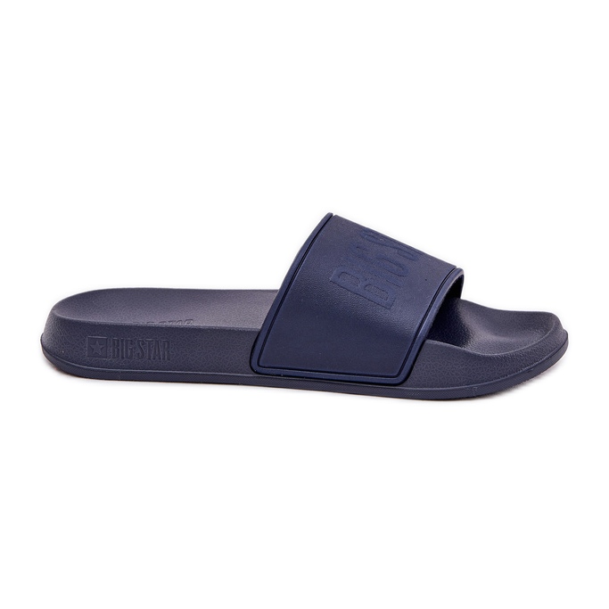 Light Foam Flip Flops Big Star MM174323 Navy Blue blå