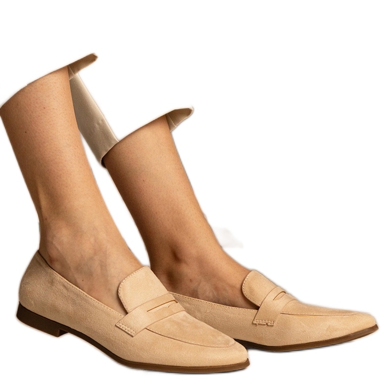 Beige Women's Classic Loafers