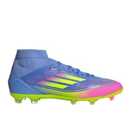 Adidas f50 liga fg/mg mid ji0436 fotbollsskor blå