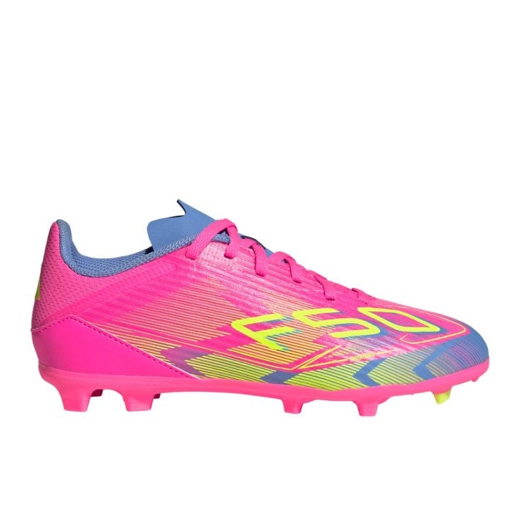 Adidas f50 liga fg/mg ie3745 fotbollsskor rosa