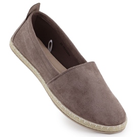 Kvinnors espadrilles gled mocka khaki potocki py16332 grön