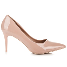 Seastar Lackerade pumpar brun