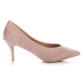 Seastar Pumps med låga klackar brun