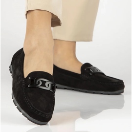 Filippo DP3630/25 läder loafers bk svart