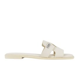 Lee Estill Slider Low 50251024 33F Cream Flip -flops beige