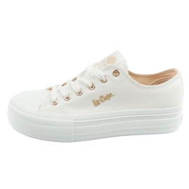 Lee Cooper LCW-25-02-3289l Skor White Sneakers vit